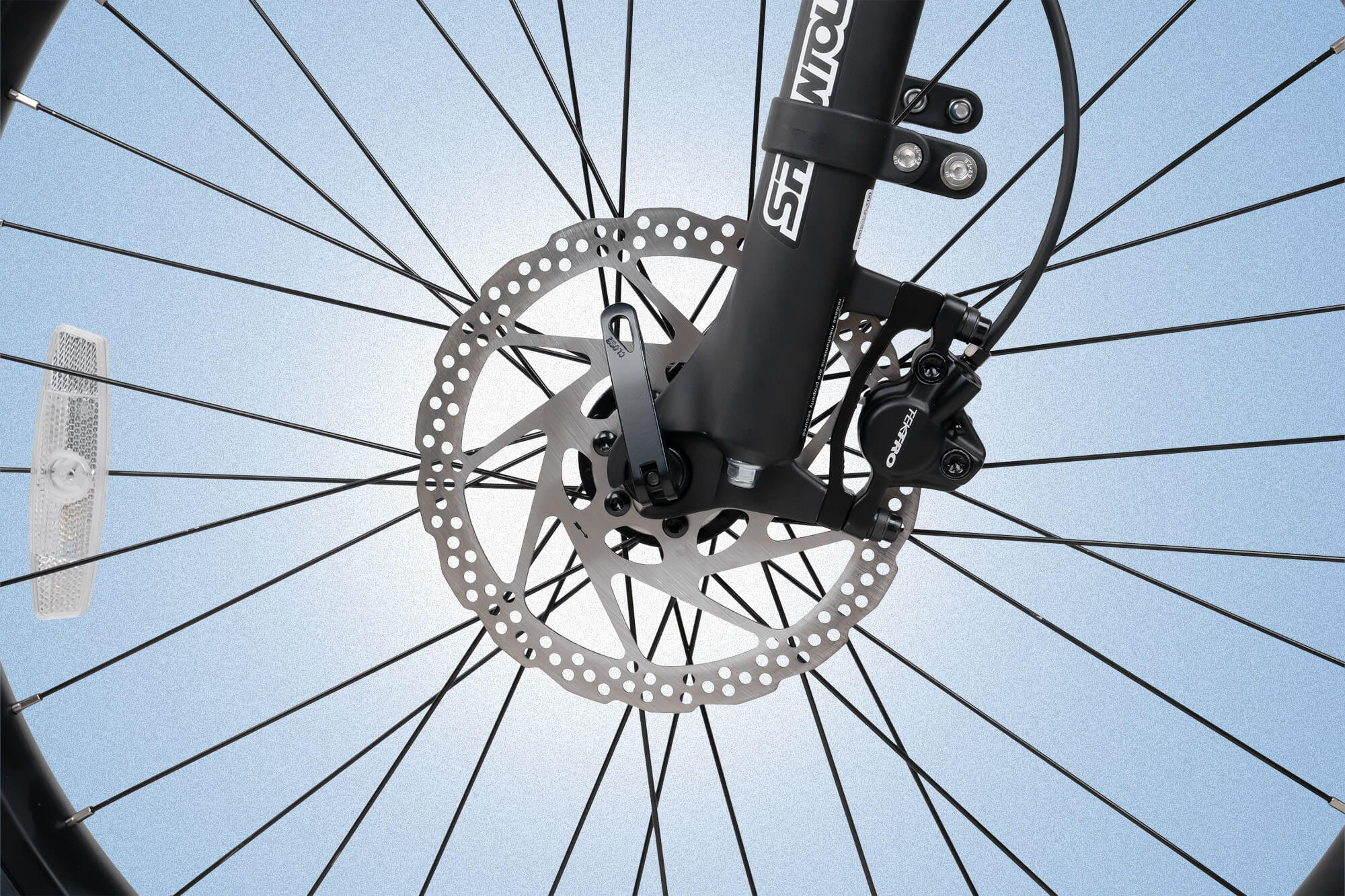 Cyrusher Flex – Tektro Hydraulic Disc Brakes with 180mm Rotors