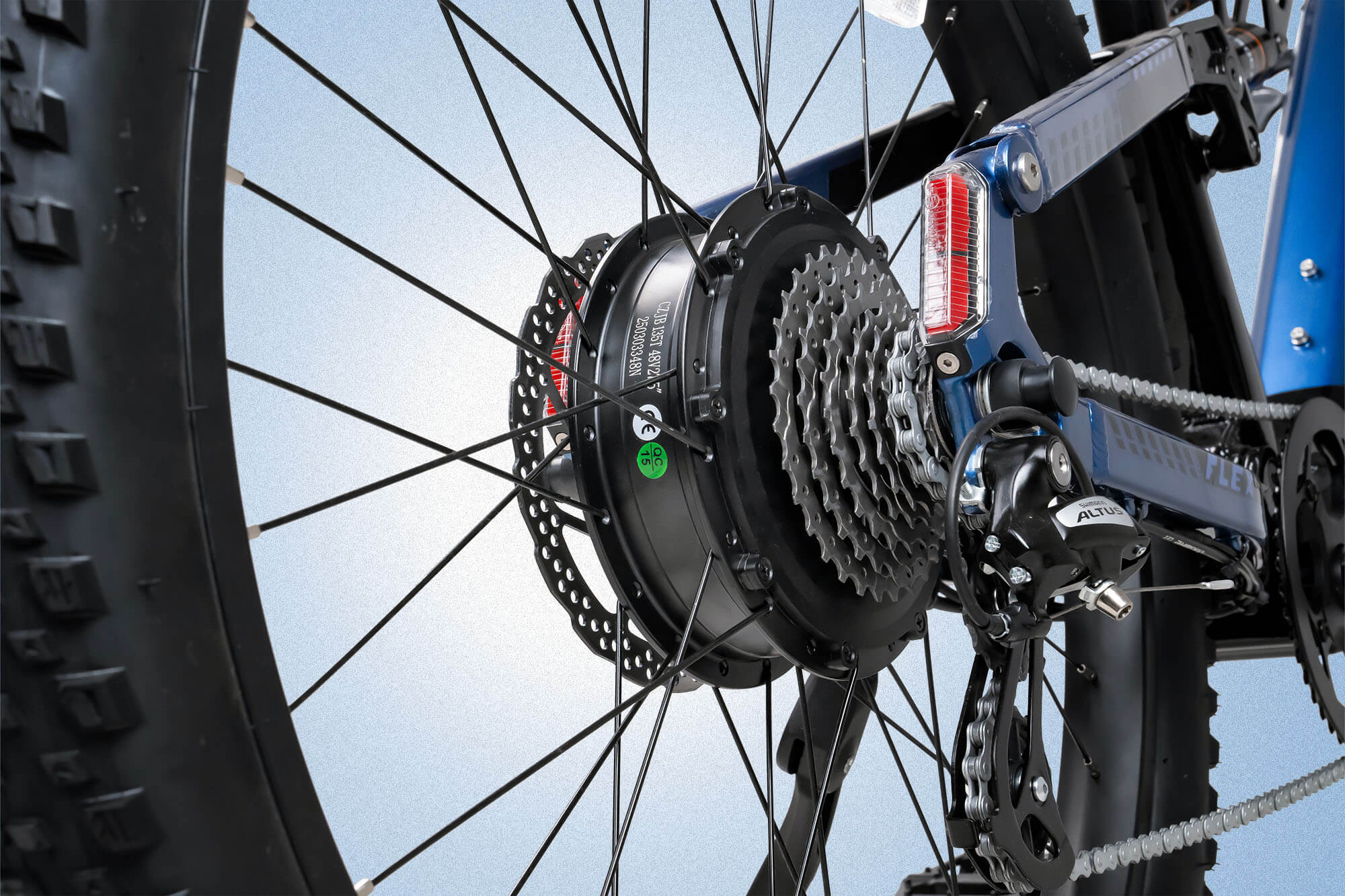 Cyrusher Flex – 48V 250W Rear Hub Motor
