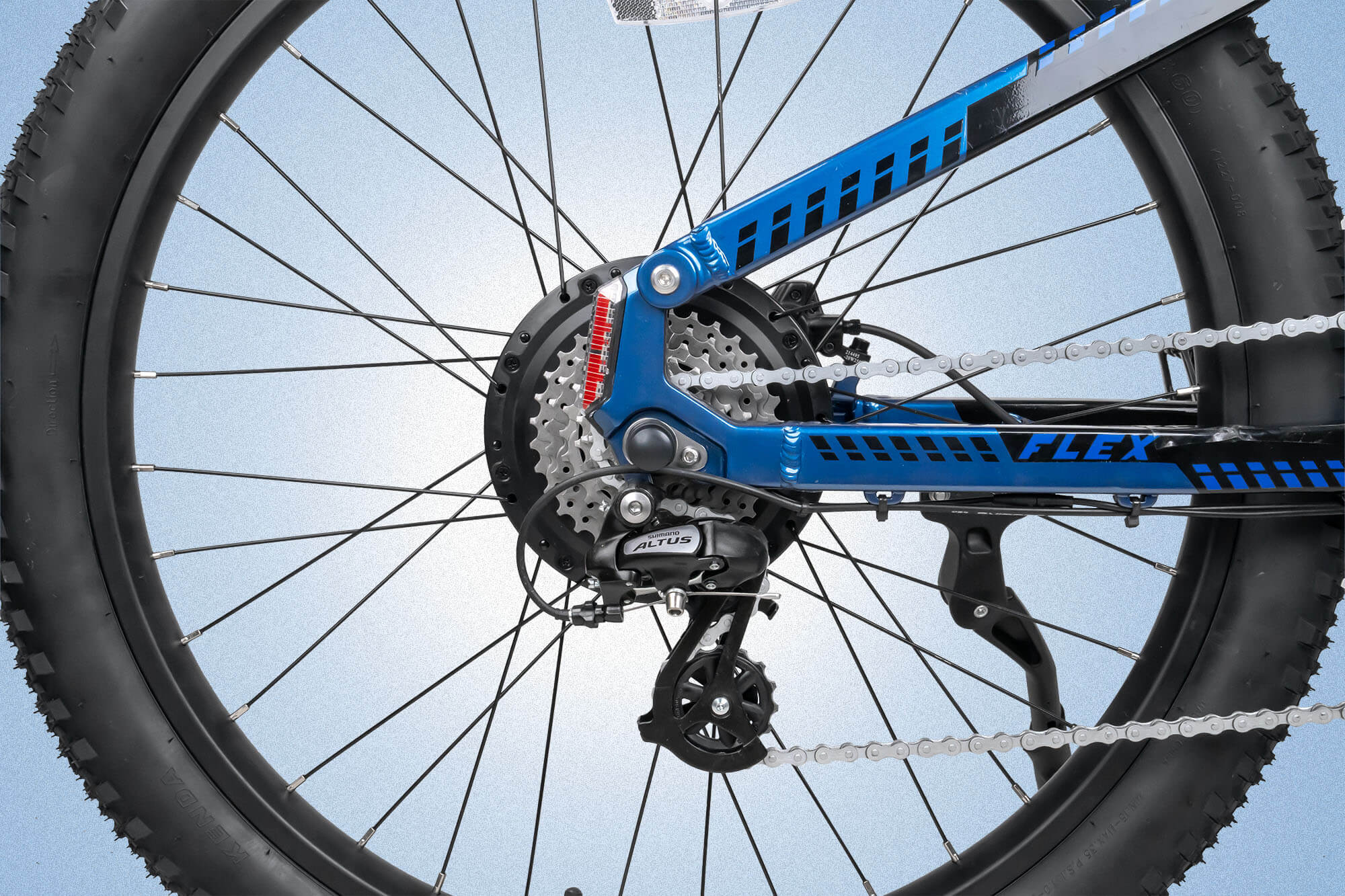 Cyrusher Flex – Shimano 8-Speed Drivetrain