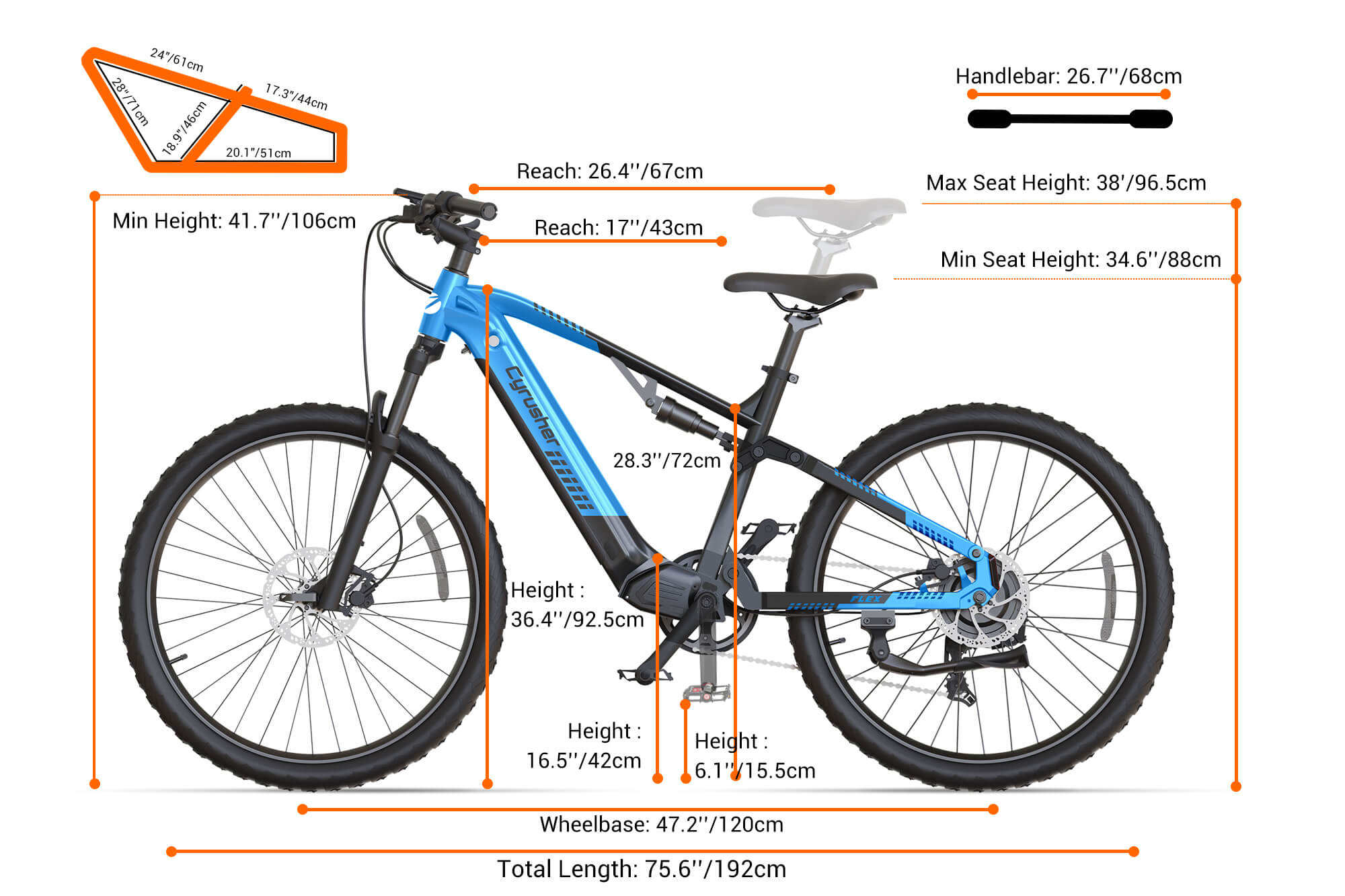 Cyrusher Flex size and fit guide
