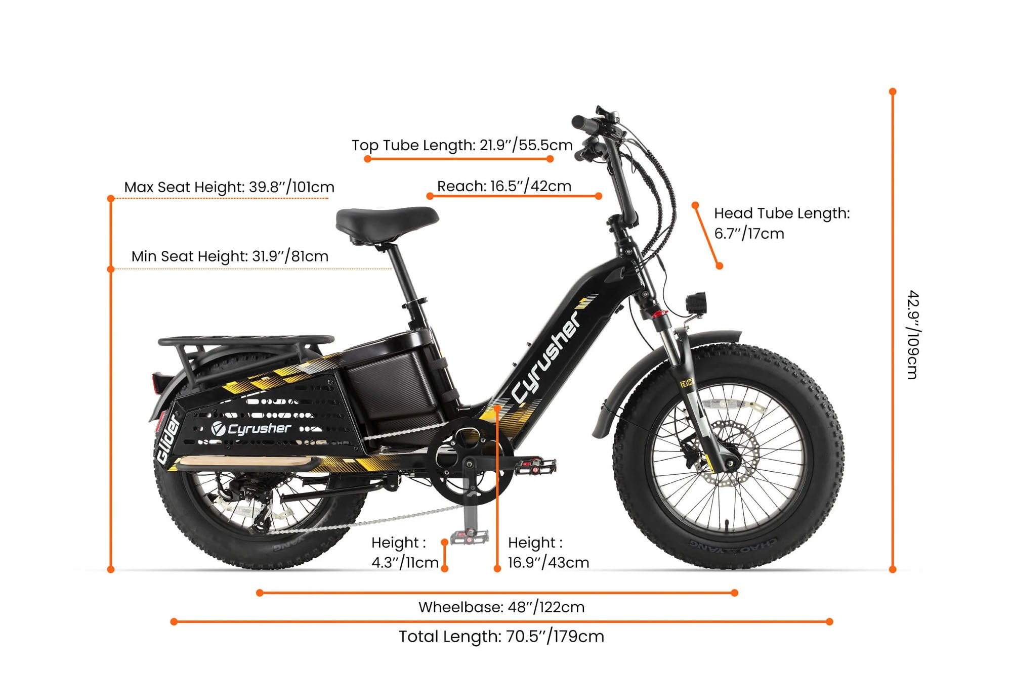 Cyrusher Glider size and fit guide