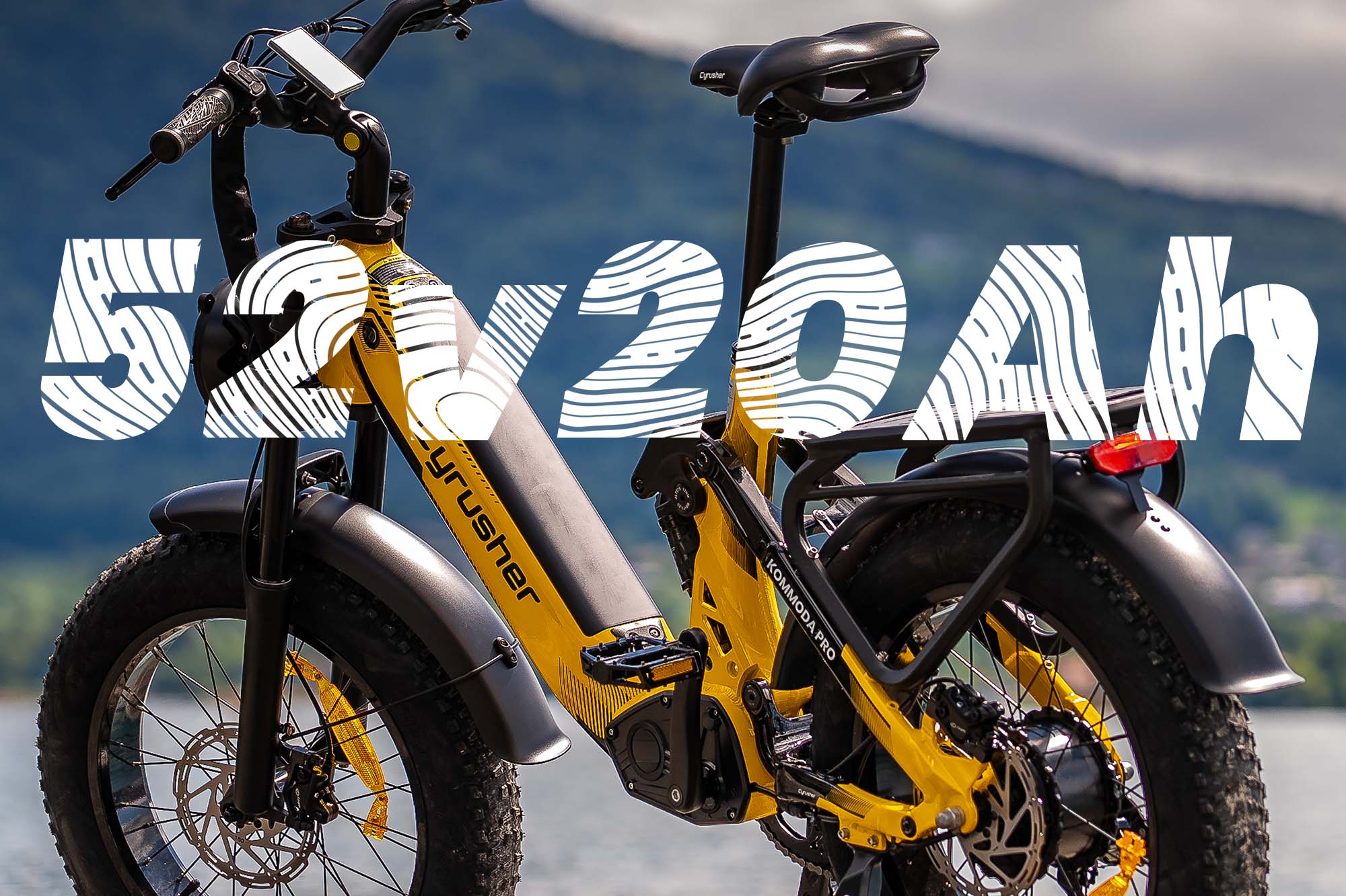 Cyrusher Kommoda Pro – Stated range: up to 110 km