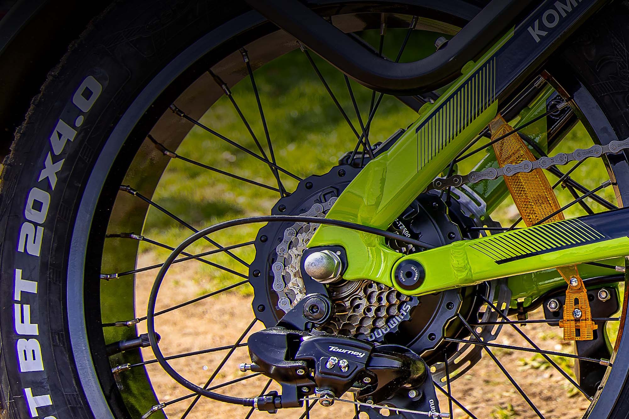 Cyrusher Kommoda Pro – 250 W rear motor, 85 Nm torque