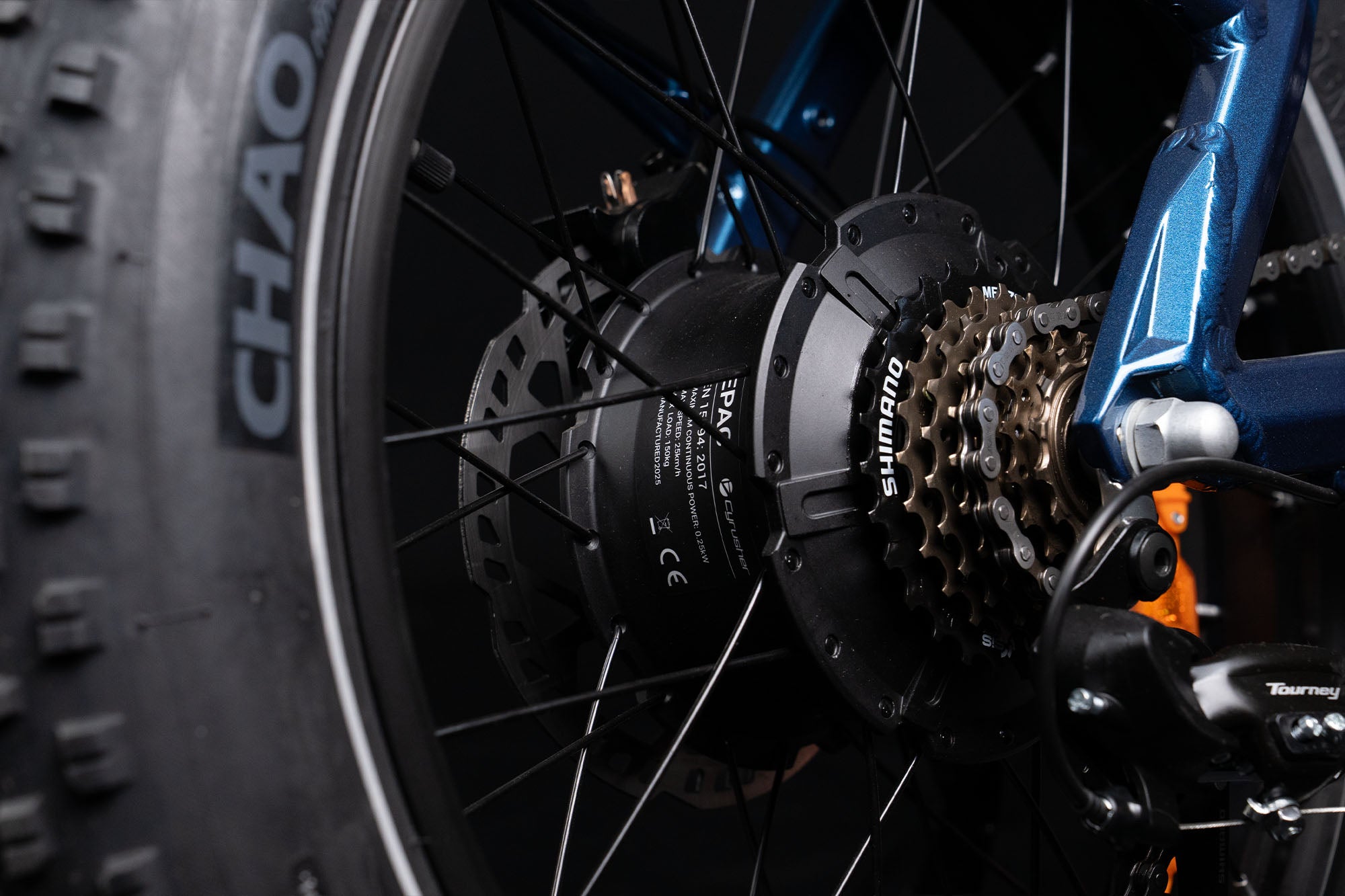 Cyrusher Rumble 2.0 – 250W Geared Hub Motor